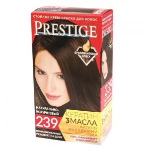PRESTIGE vip's Краска для волос 239 натурально-коричневый