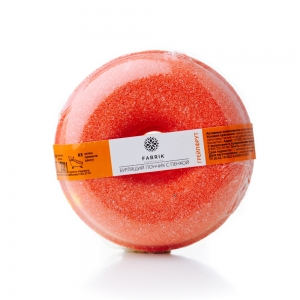 Бурлящий пончик с пенкой для принятия ванн "Грейпфрут", 120г