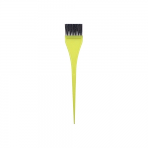 Кисть для окраски волос 35мм, желтая 303003