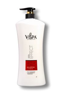 Шампунь для волос ViSPA  1000мл 2 в 1 Кондиционер, дозатор 