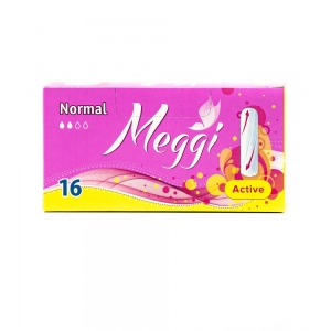 Тампоны гигиенические Meggi Active Normal (16шт)
