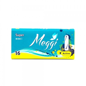 Тампоны гигиенические Meggi Active Super (16шт)