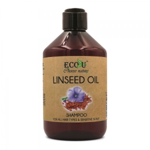 Linseed Oil Шампунь для сухих и ломких волос льняное масло, 500мл