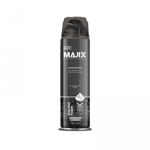 Пена для бритья мужская Majix Carbon для чувствительной кожи, 200мл