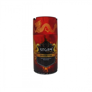 Део-спрей STORM парфюмированный мужской Dragon Fire, 250мл