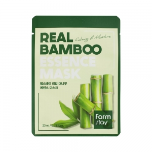 Маска для лица Real Fruits с экстрактом бамбука, тканевая, 23мл